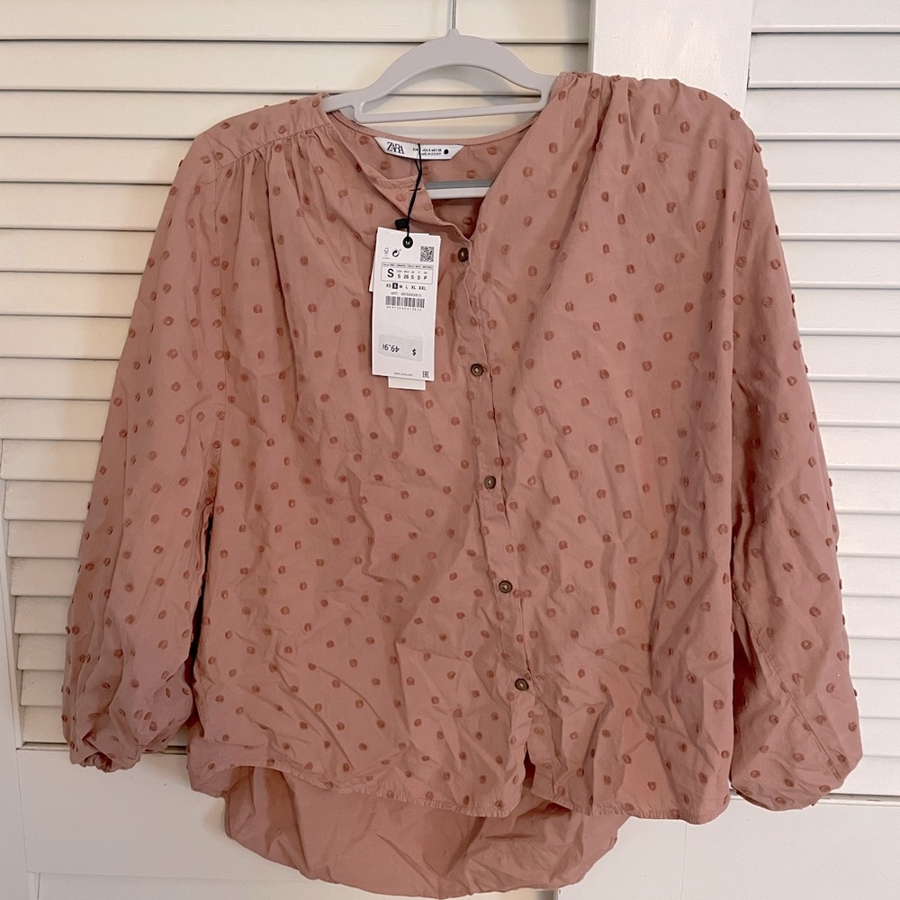 Zara size Small blouse.